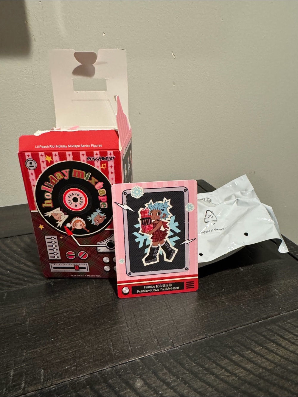 Popmart Lil Peach Riot Holiday Mixtape Series Figure - Confirmed Frankie